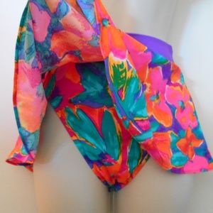 Vintage flared skirt swim bikini botton